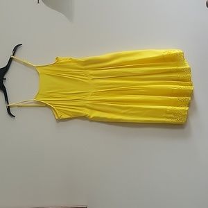 Stunning SO yellow dress size-L